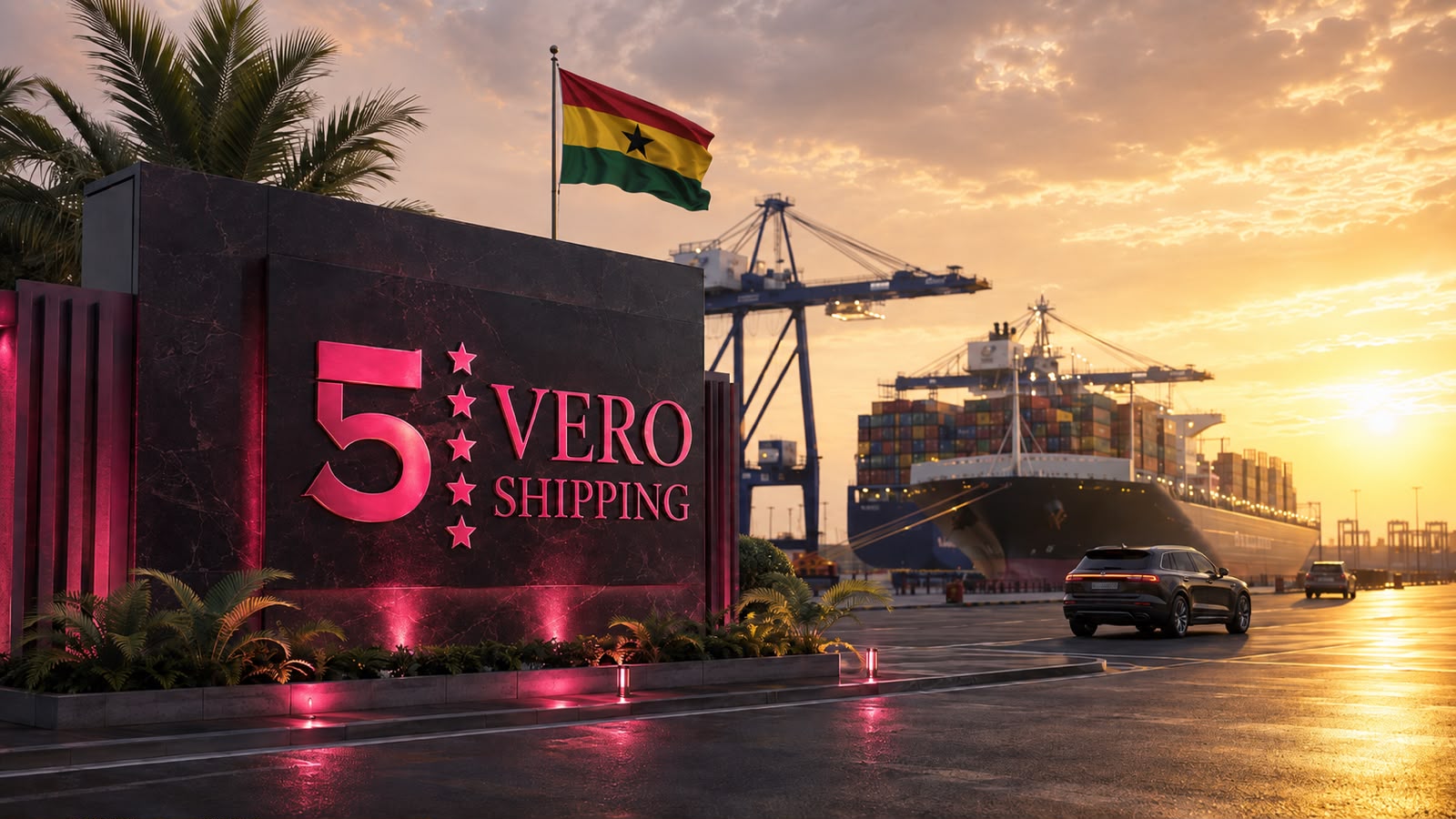 USA Car Shipping to Tema Ghana | VERO Shipping - Vero Shipping